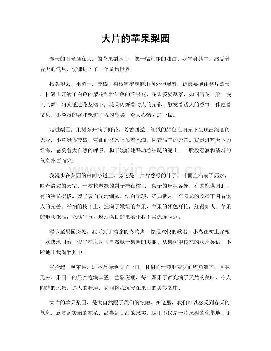大片的苹果梨园.docx_第1页
