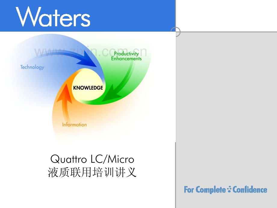 Waters LC∕Micro液质联用培训讲义.pdf_第1页