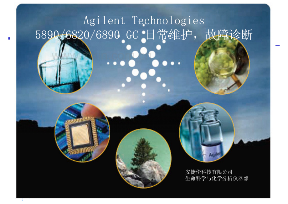 Agilent 6890 气相色谱日常维护& 故障诊断讲义.pdf_第1页