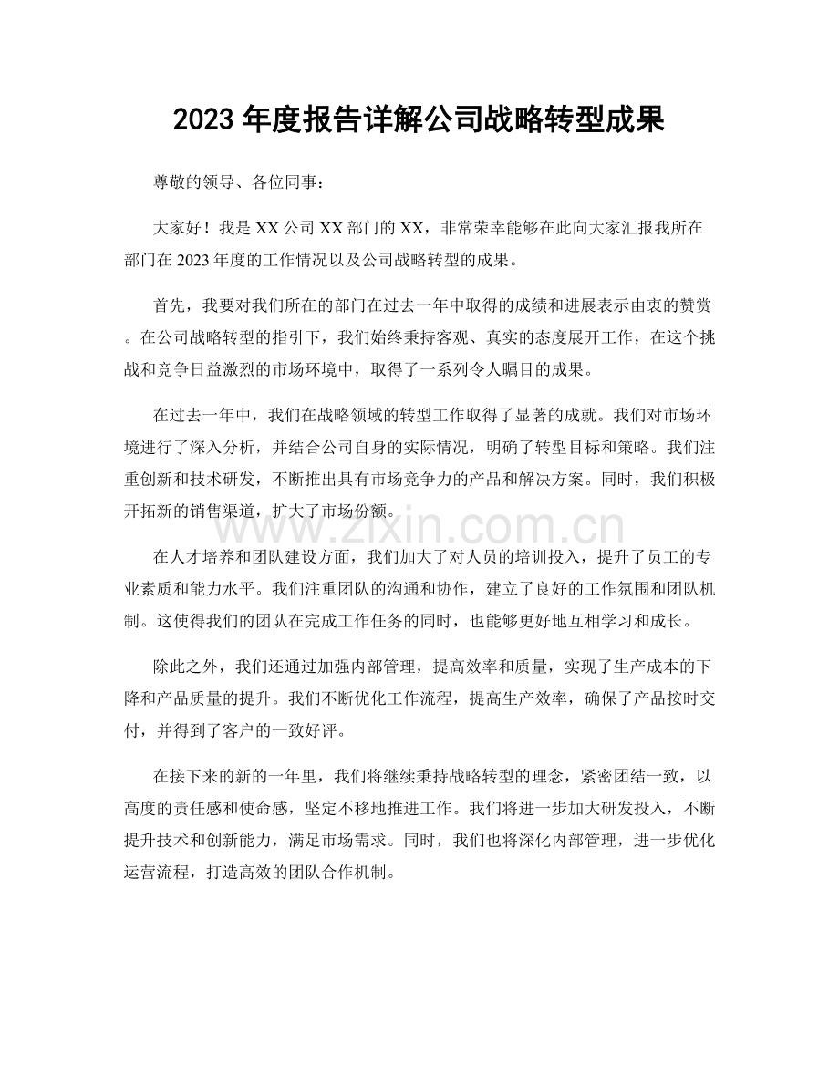 2023年度报告详解公司战略转型成果.docx_第1页