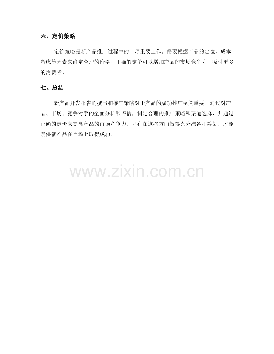 新产品开发报告的撰写和推广策略.docx_第2页