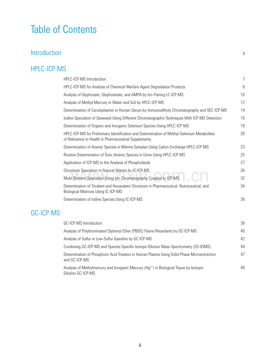 Handbook of Hyphenated ICP-MS Applications 英文版.pdf_第2页