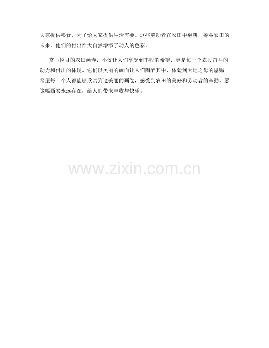 赏心悦目的农田画卷.docx_第2页