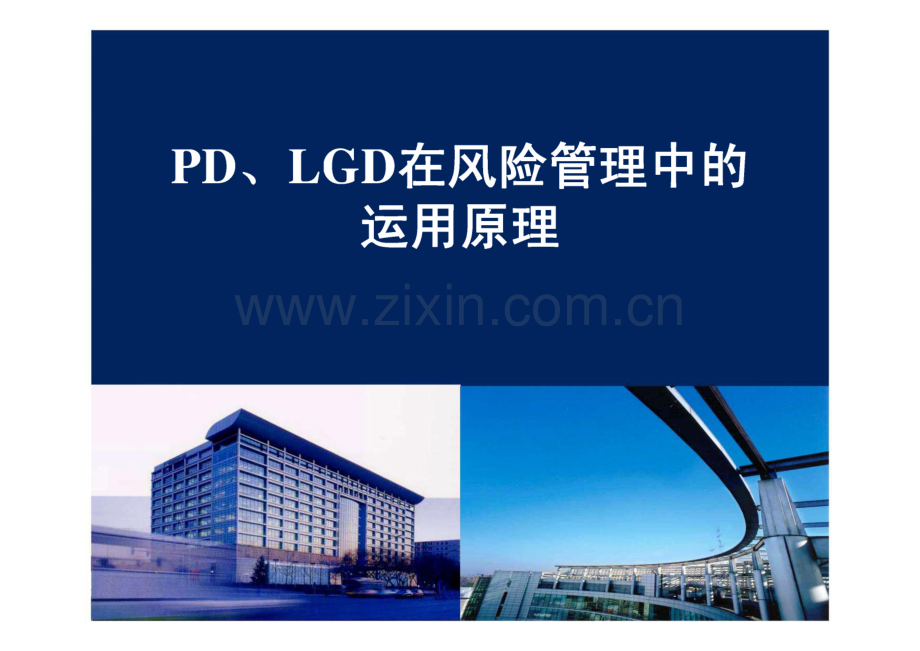 PD、LGD在风险管理中的运用原理.pdf_第1页