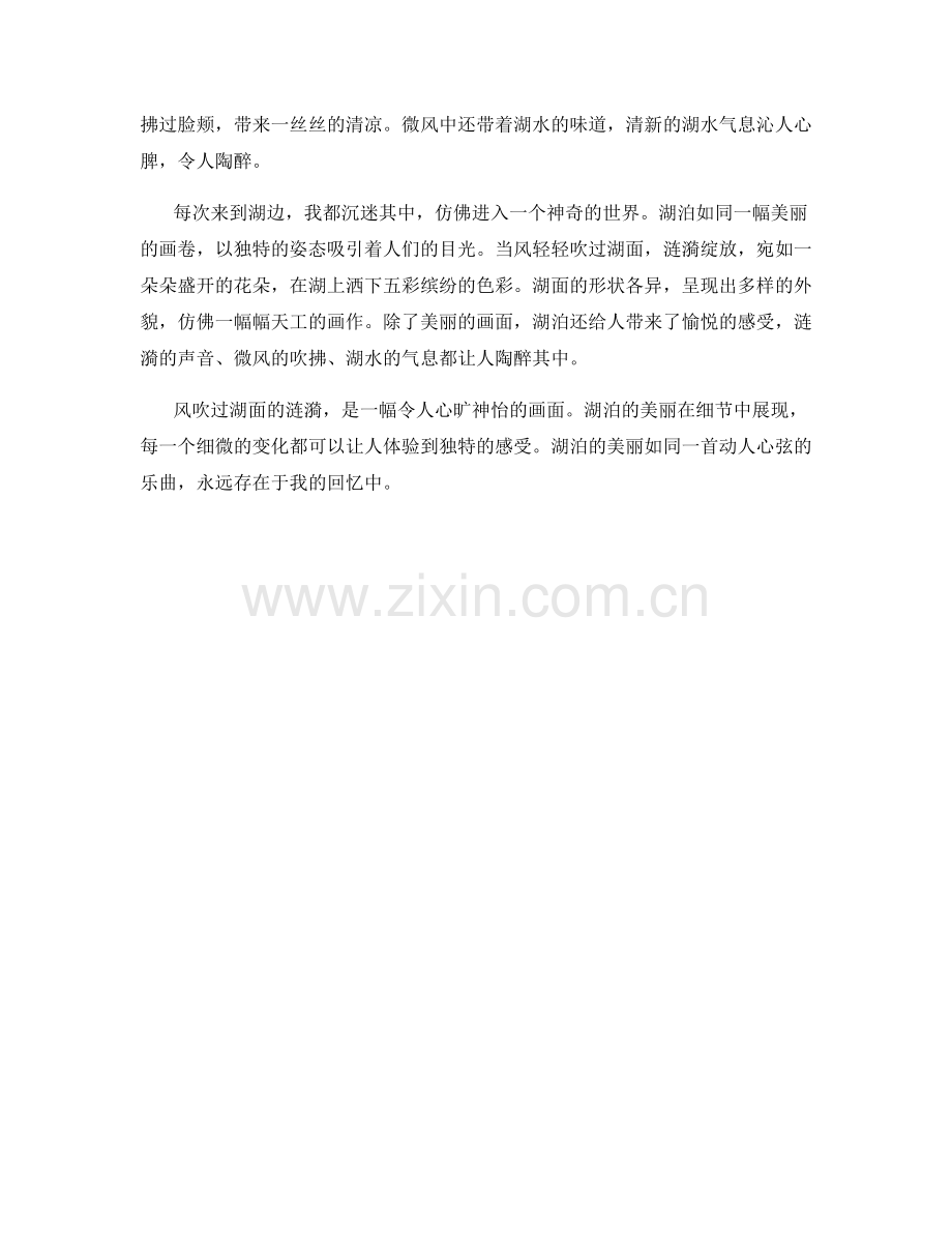 风吹过湖面的涟漪.docx_第2页