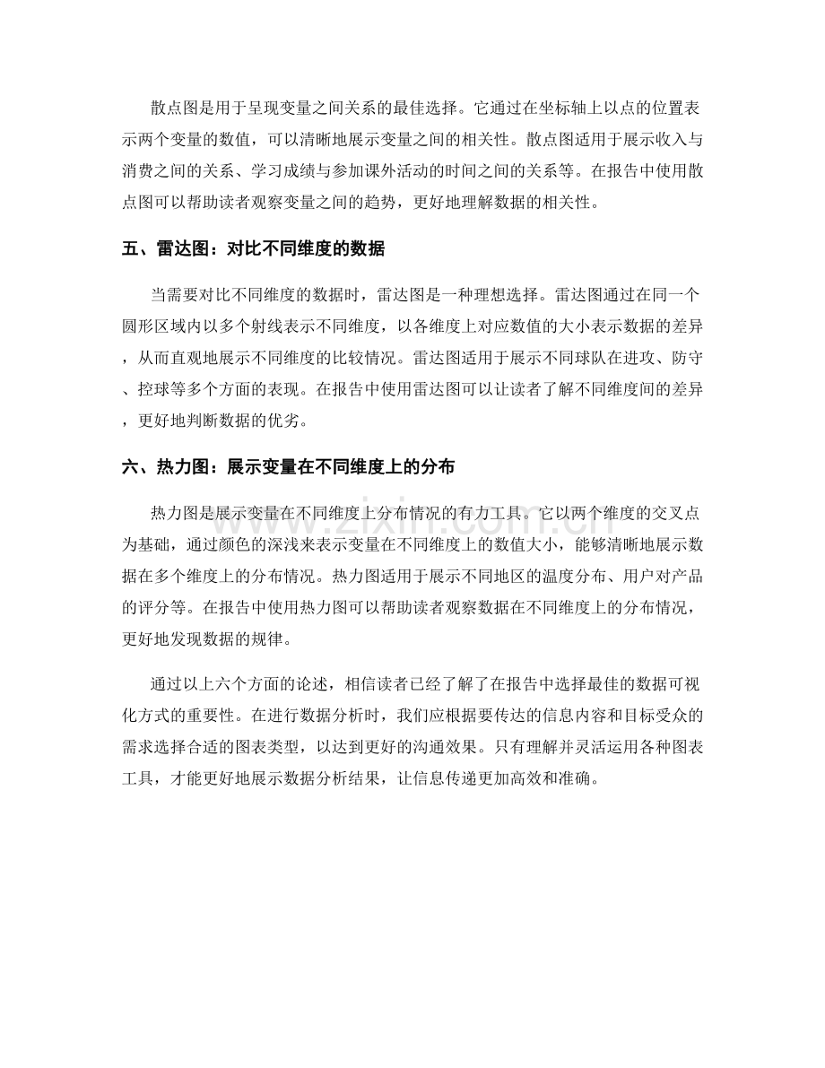 利用图表选择：报告中最佳的数据可视化方式.docx_第2页