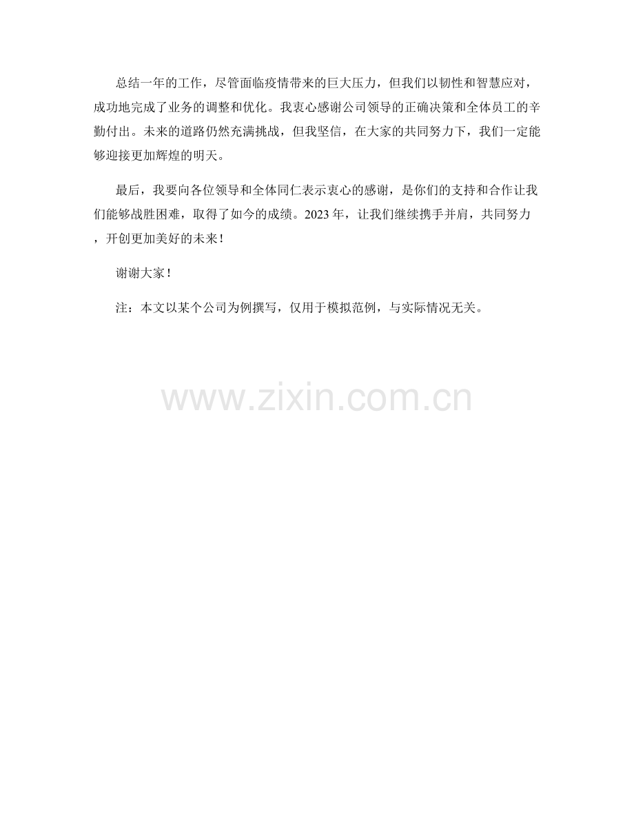 2023年度报告：疫情下的业务调整与优化.docx_第2页