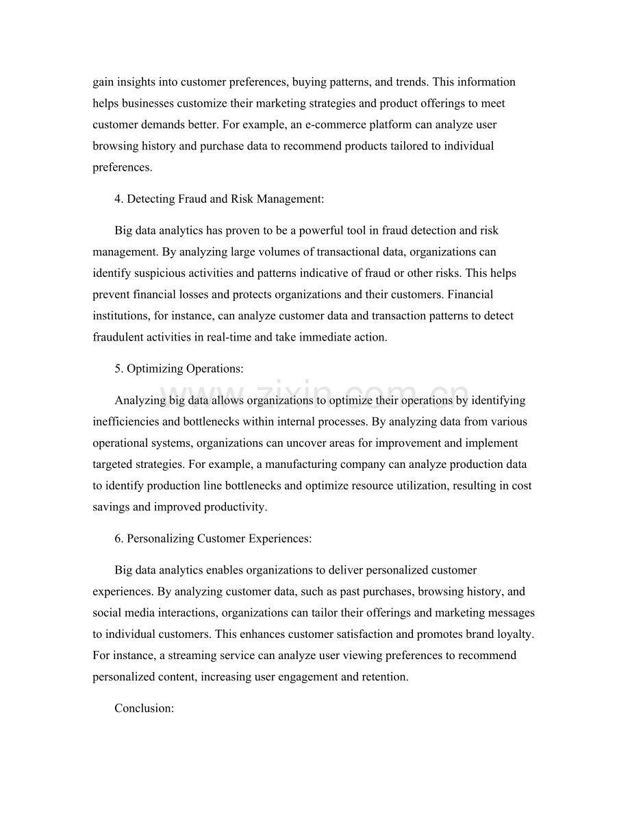Analyzing Big Data for Improved Reporting Insights.docx_第2页