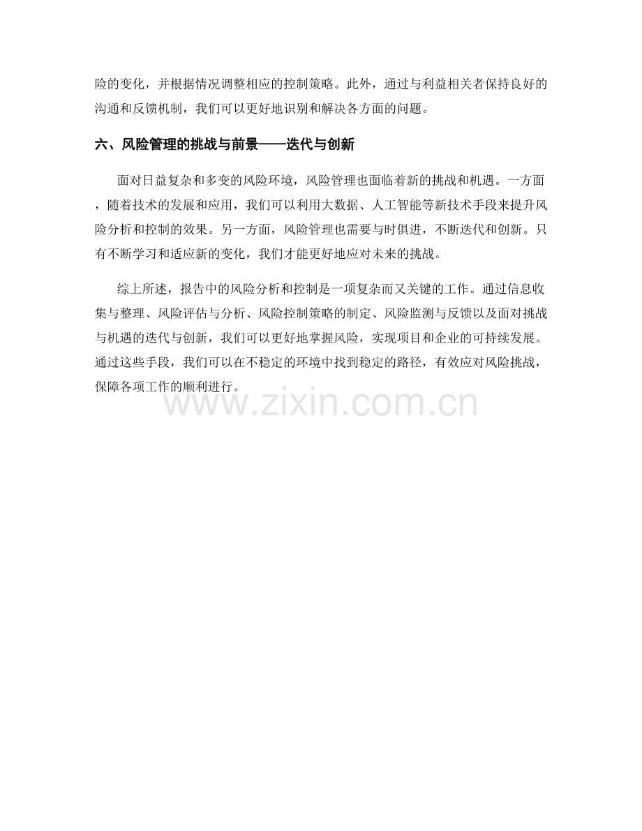 报告中的风险分析与控制手段.docx_第2页