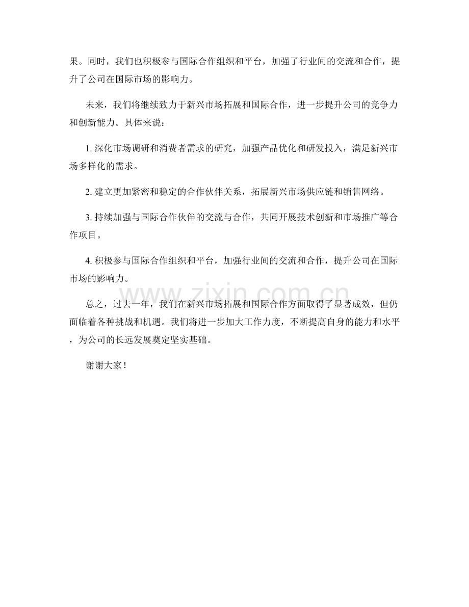 2023年度报告：新兴市场拓展与国际合作成效.docx_第2页