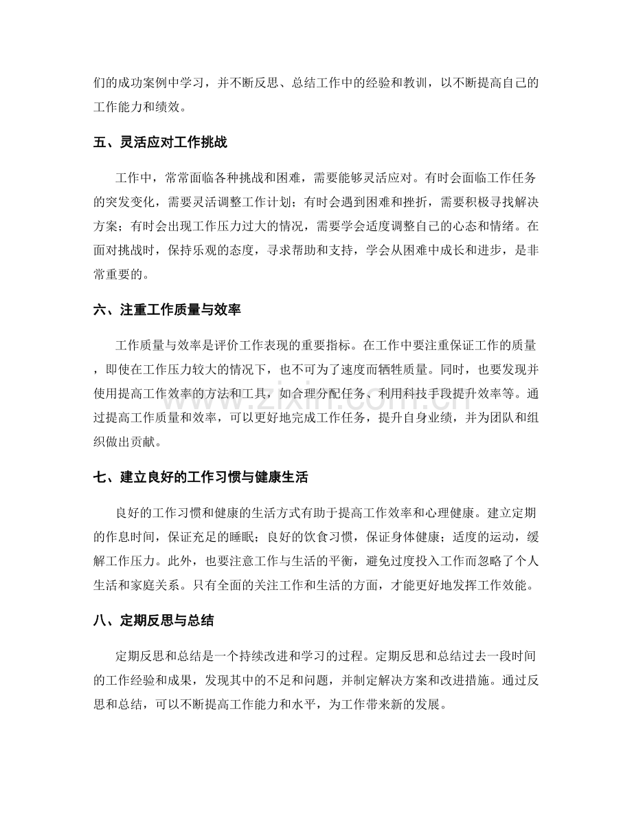工作注意事项及实施策略总结.docx_第2页
