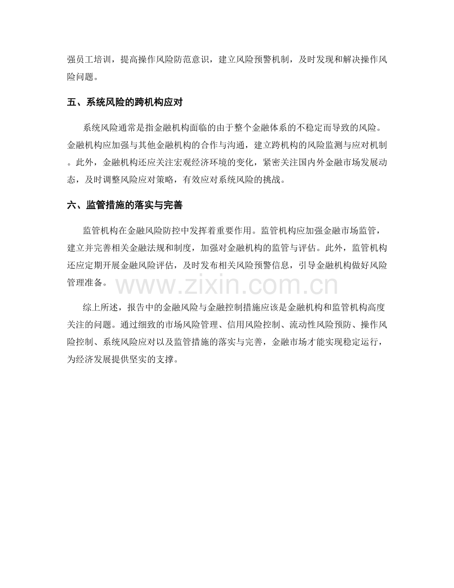 报告中的金融风险与金融控制措施.docx_第2页