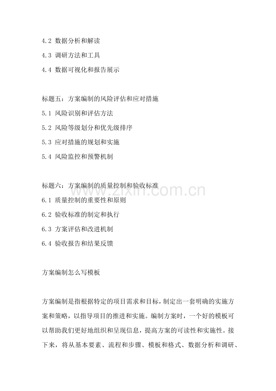 方案编制怎么写模板.docx_第2页