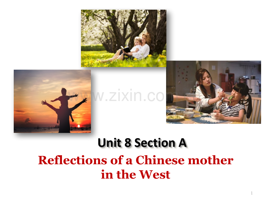 B3-Unit8-Reflections-of-a-Chinese-Mother-in-the-Westppt课件.ppt_第1页
