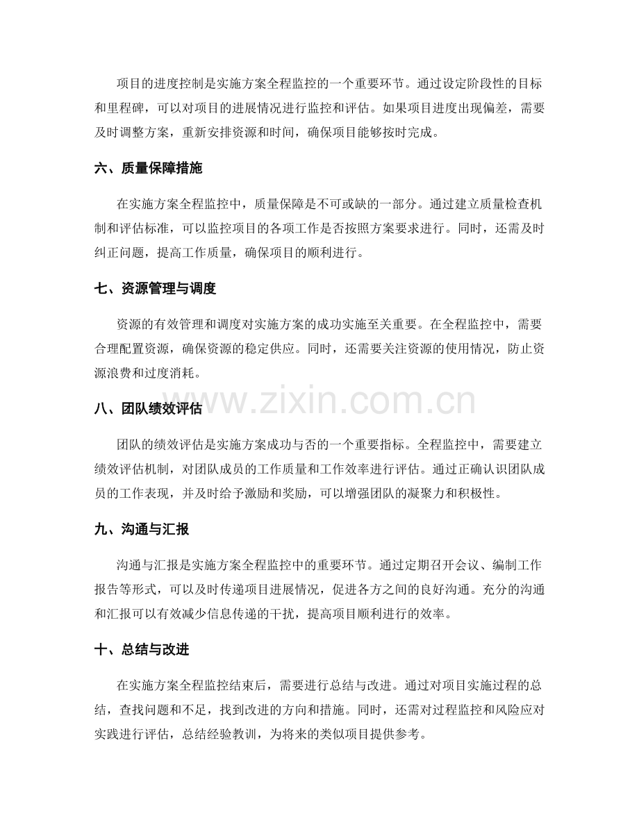 实施方案的全程监控与风险应对实践.docx_第2页