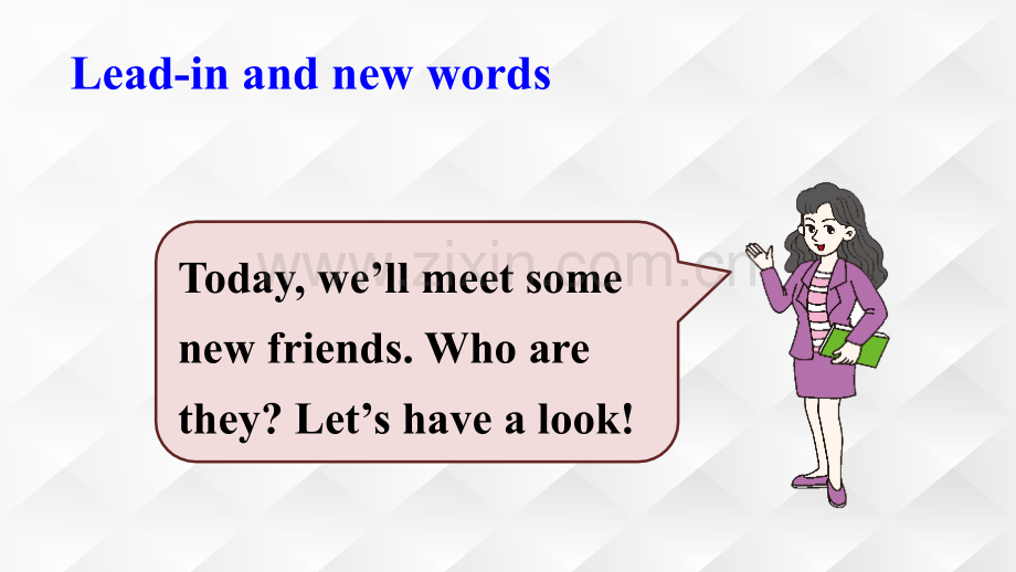 人教精通版四年级英语上册-名师教学课件-Lesson1.pptx_第2页