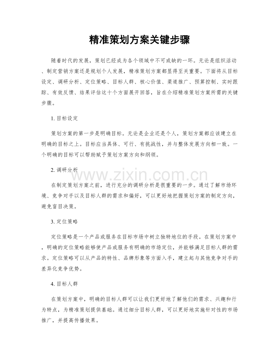 精准策划方案关键步骤.docx_第1页