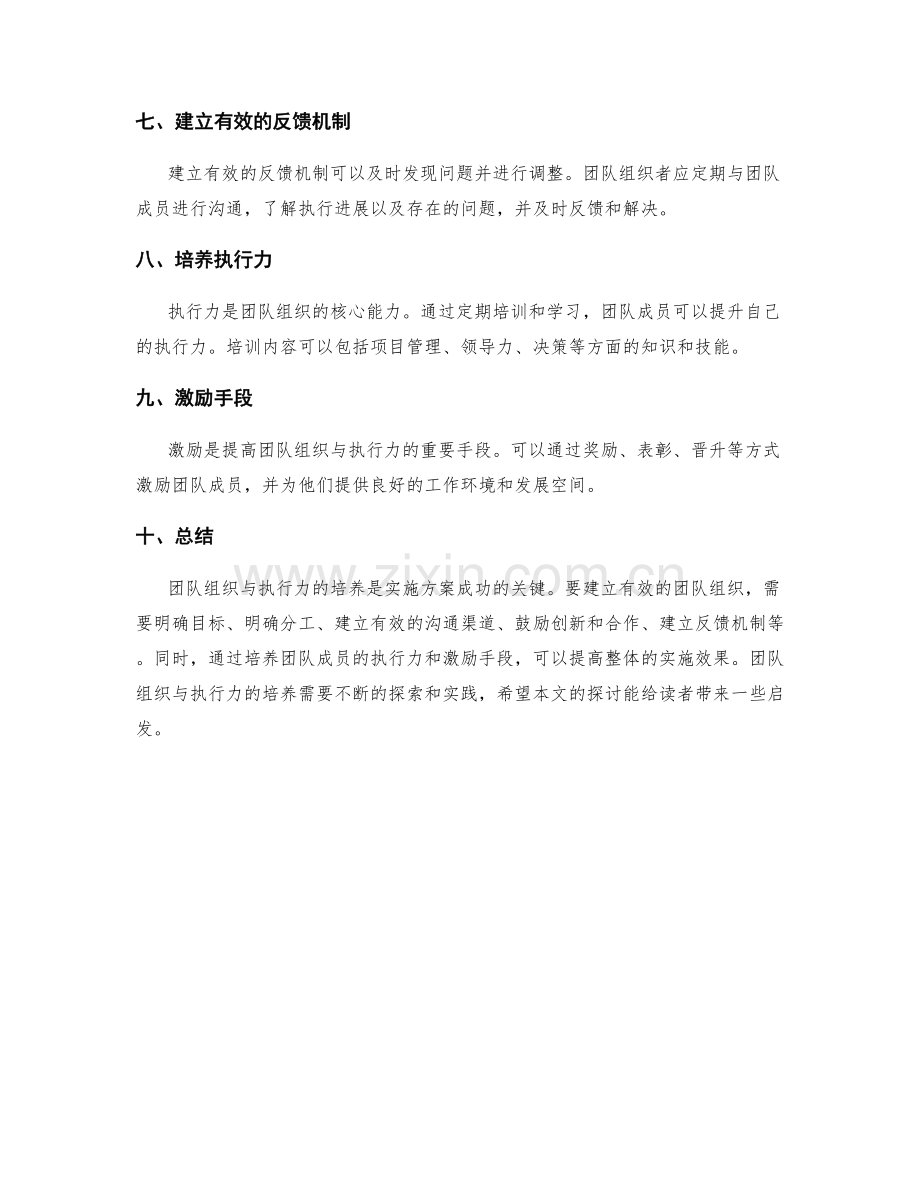 实施方案的团队组织与执行力培养.docx_第2页