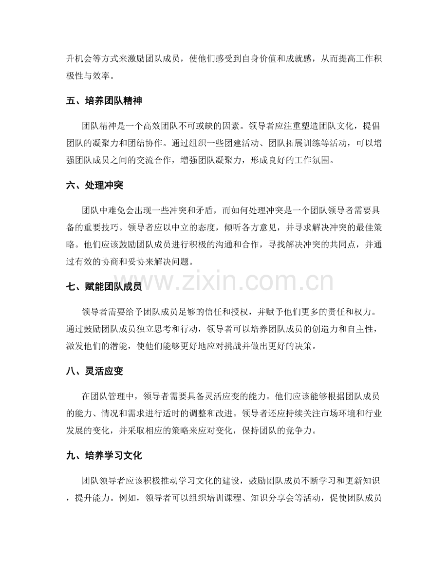 团队管理的核心能力和技巧.docx_第2页
