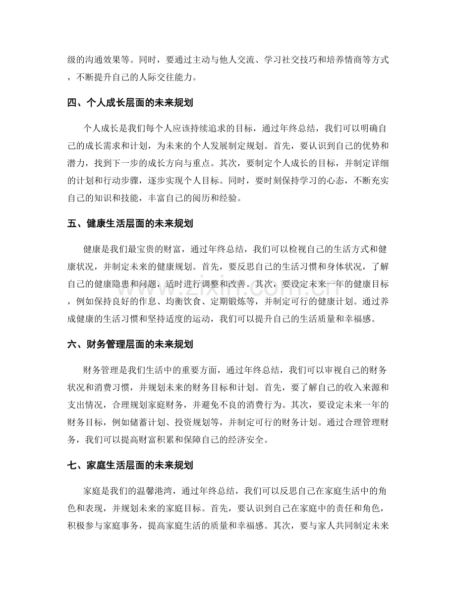 年终总结中的未来规划提醒.docx_第2页
