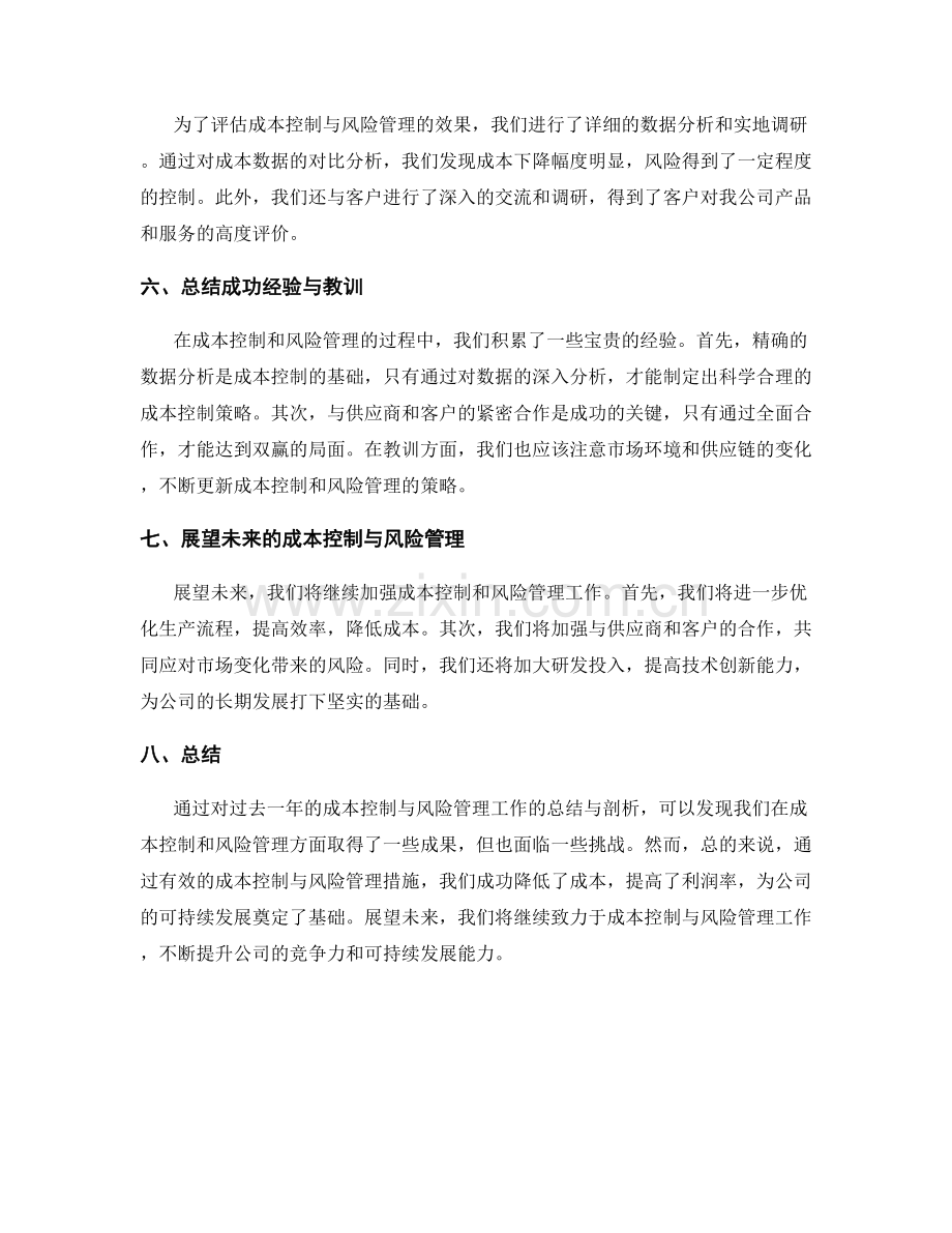 年终总结的成本控制与风险管理.docx_第2页