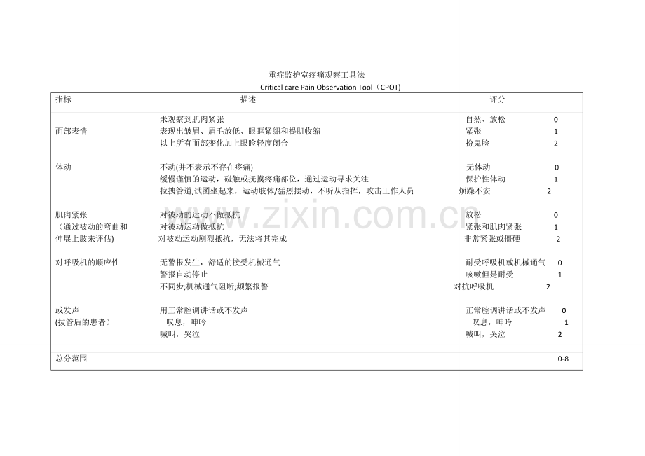 CPOT评分表30030.doc_第1页