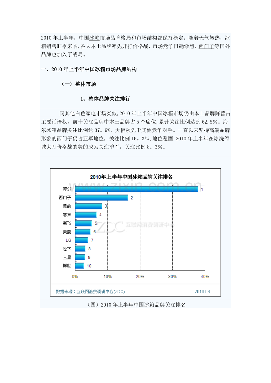 2010上半年市场调查报告.doc_第1页