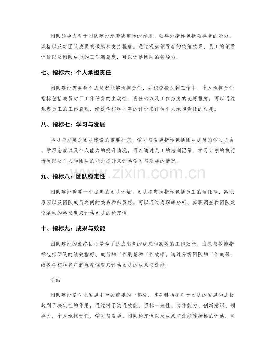 团队建设的关键指标报告.docx_第2页