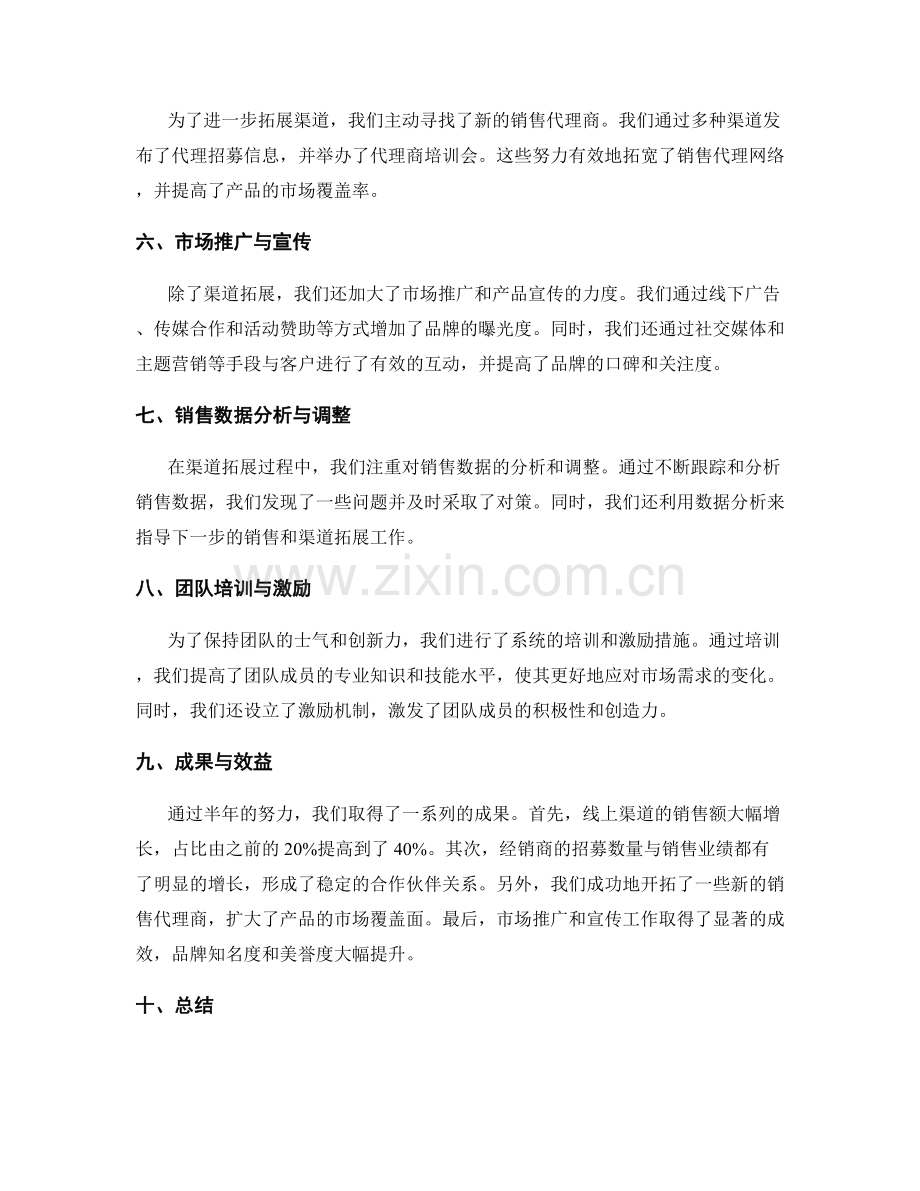 渠道拓展工作总结.docx_第2页