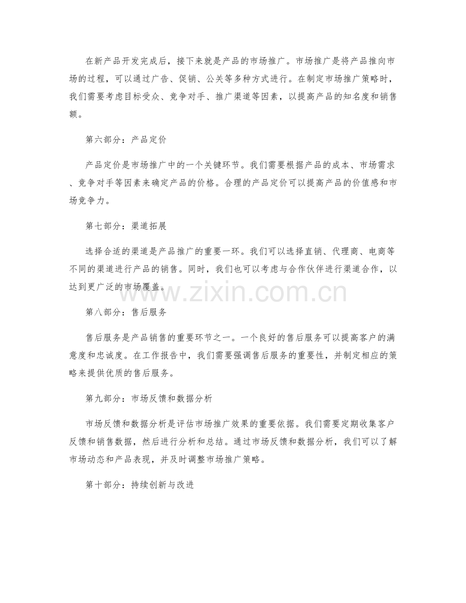工作报告中的新产品开发与市场推广.docx_第2页
