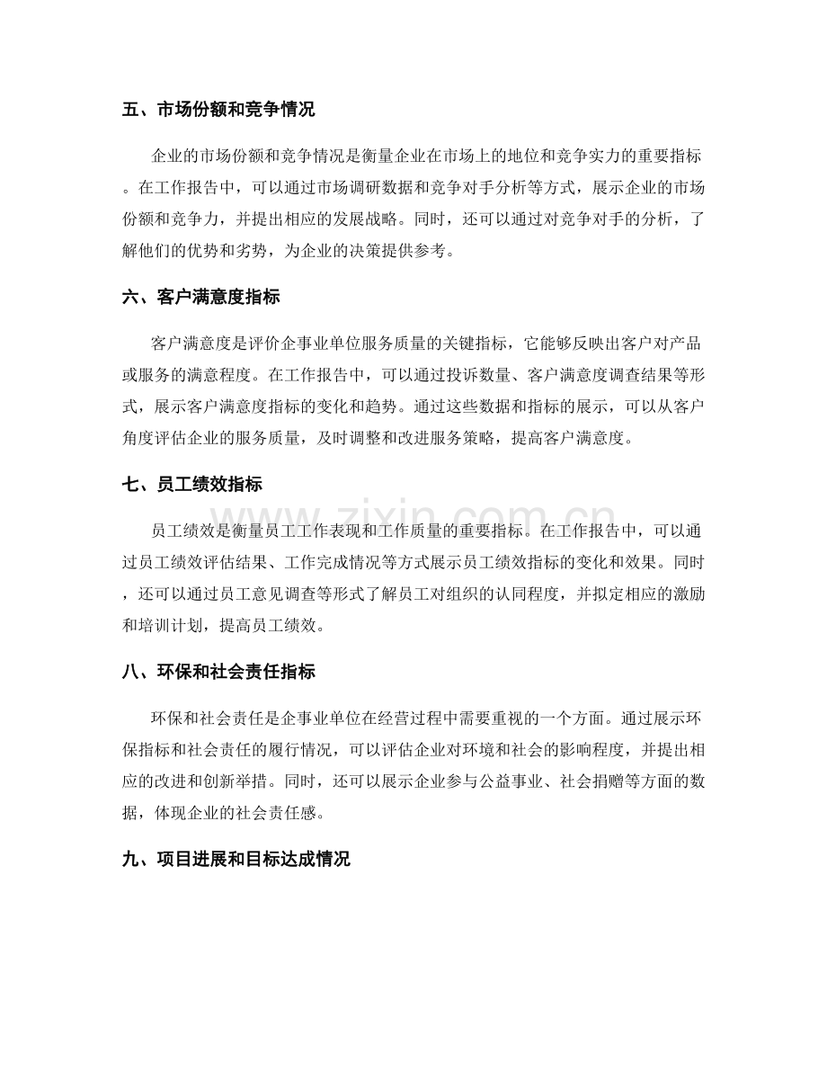工作报告的重要数据和关键指标展示.docx_第2页