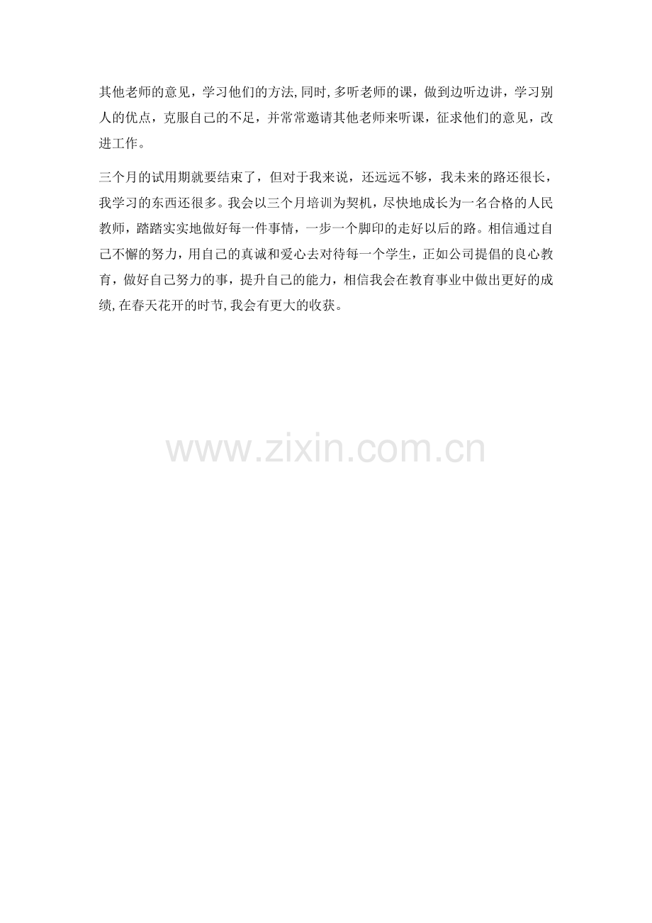 教育机构-试用期的工作总结.doc_第2页