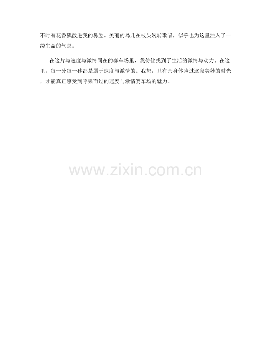 呼啸而过的速度与激情赛车场.docx_第2页