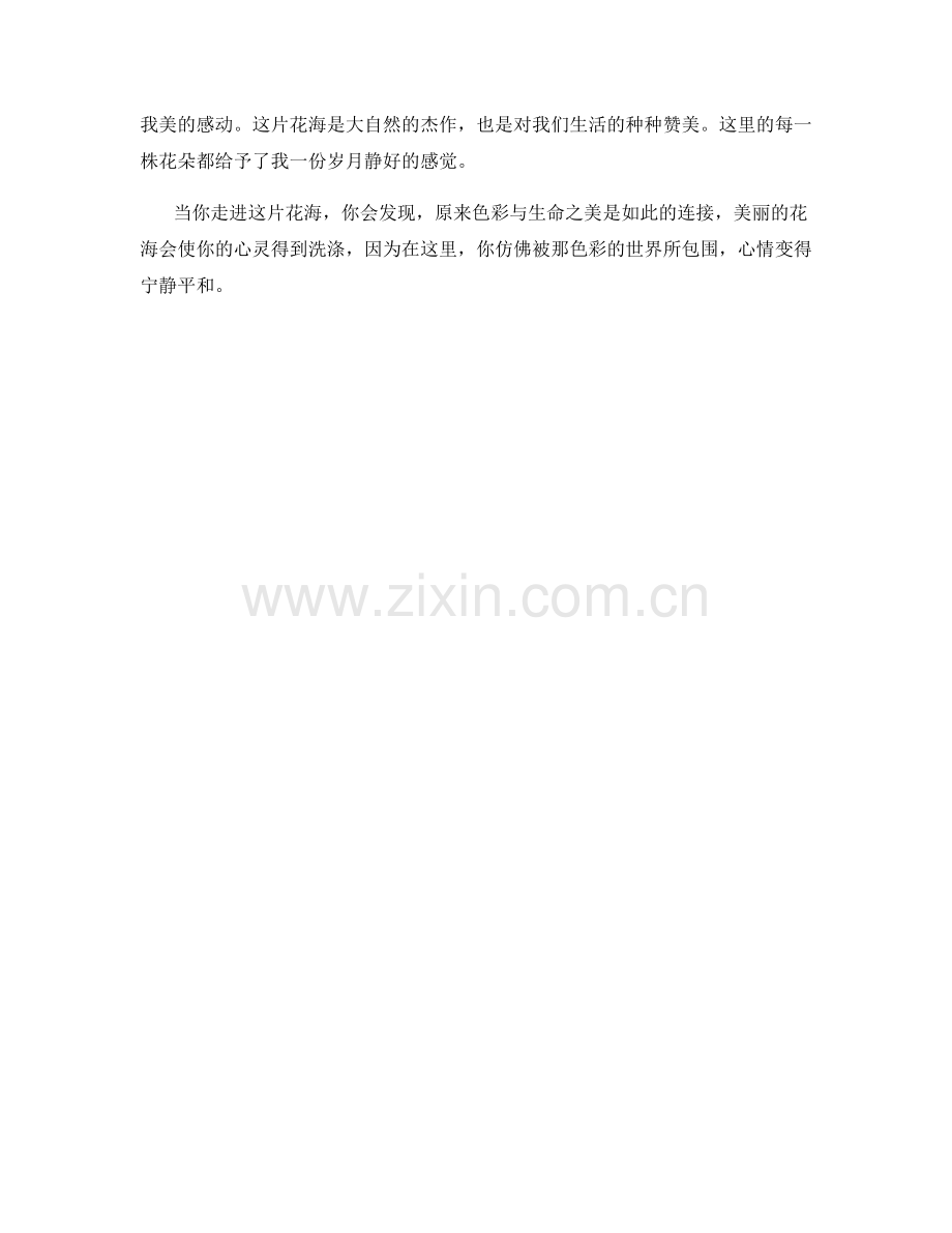 彩色的鲜花海洋.docx_第2页