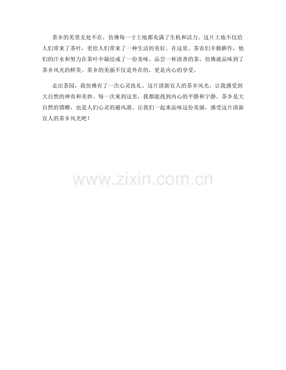 清新宜人的茶乡风光.docx_第2页