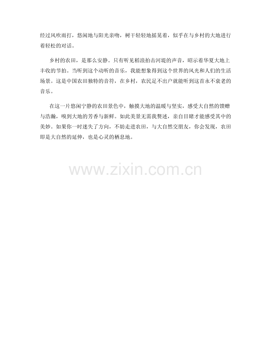悠闲宁静的农田景色.docx_第2页