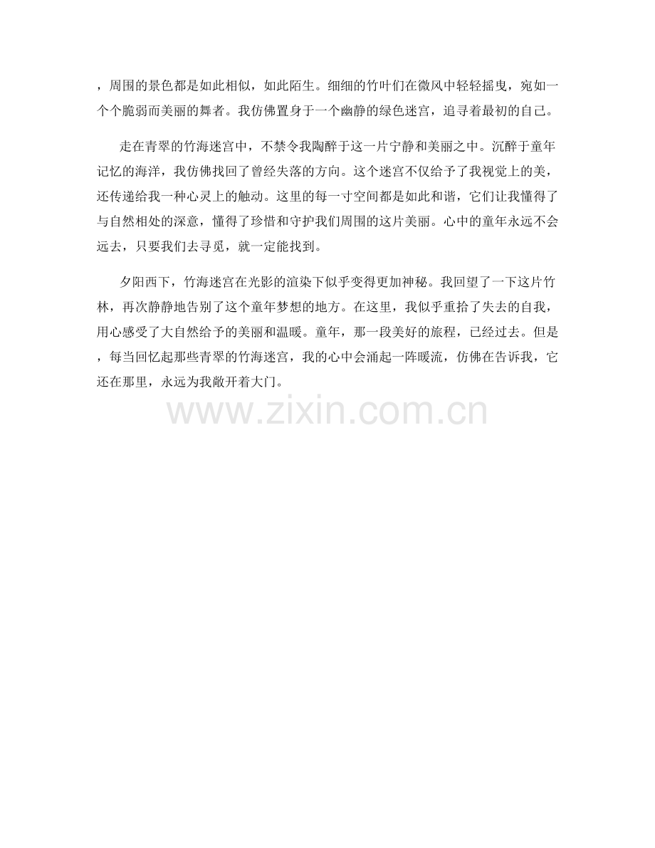 青翠的竹海迷宫.docx_第2页