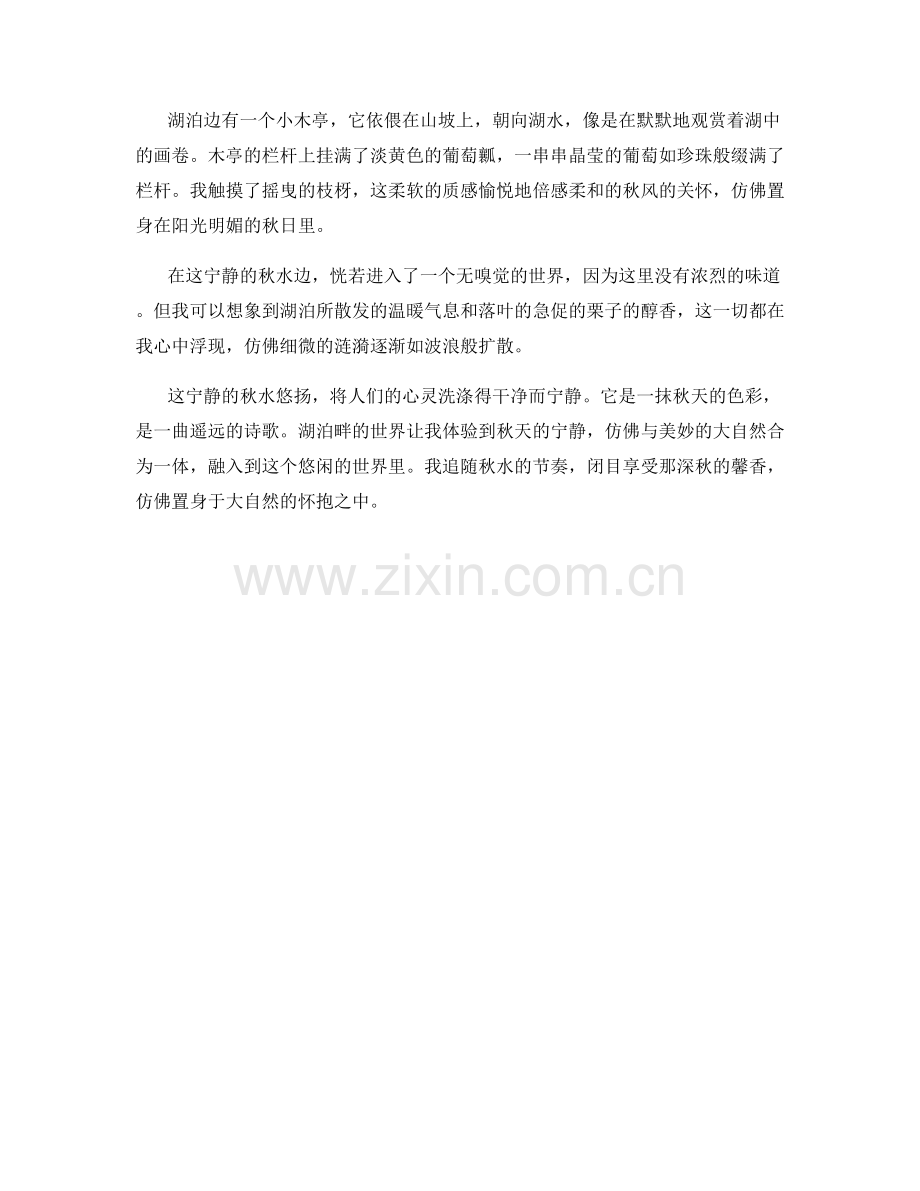 宁静的秋水悠扬.docx_第2页