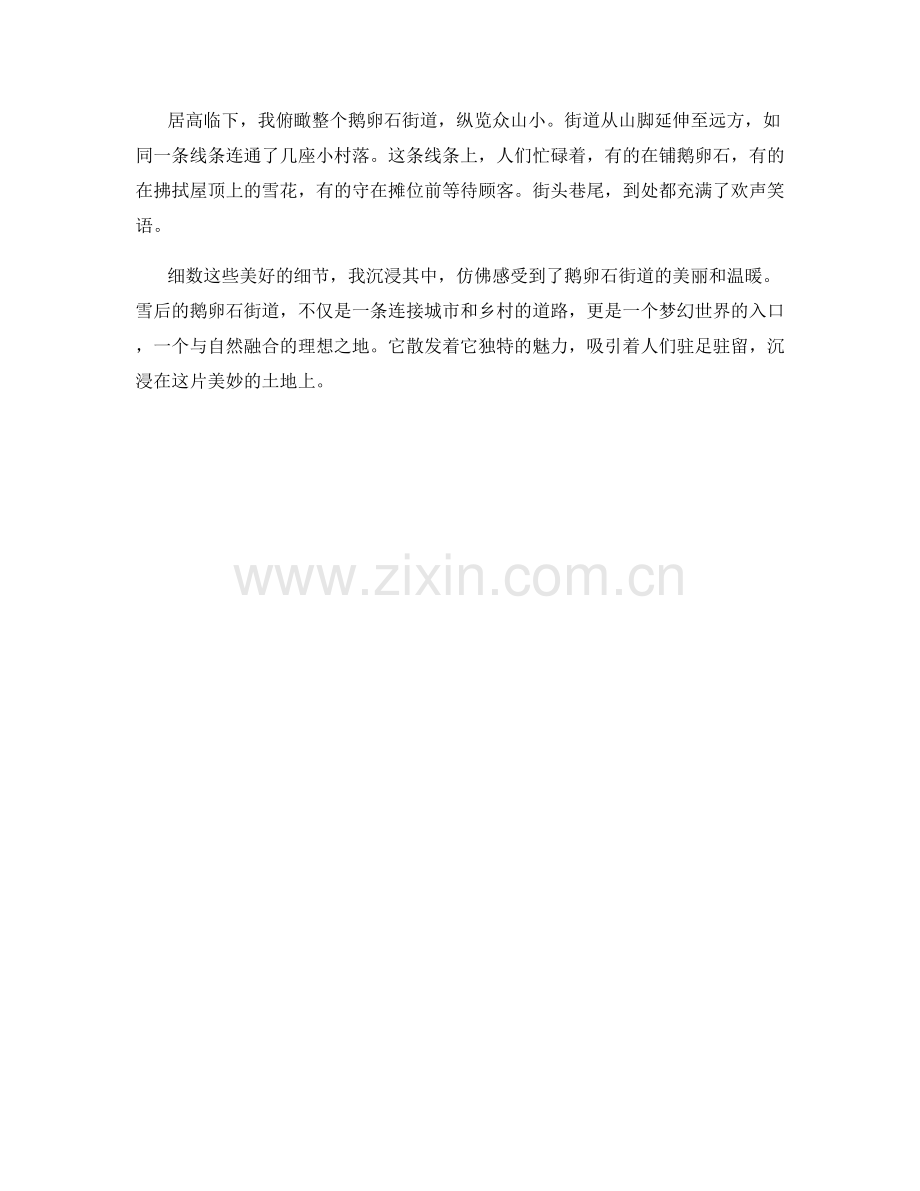雪后鹅卵石街道.docx_第2页