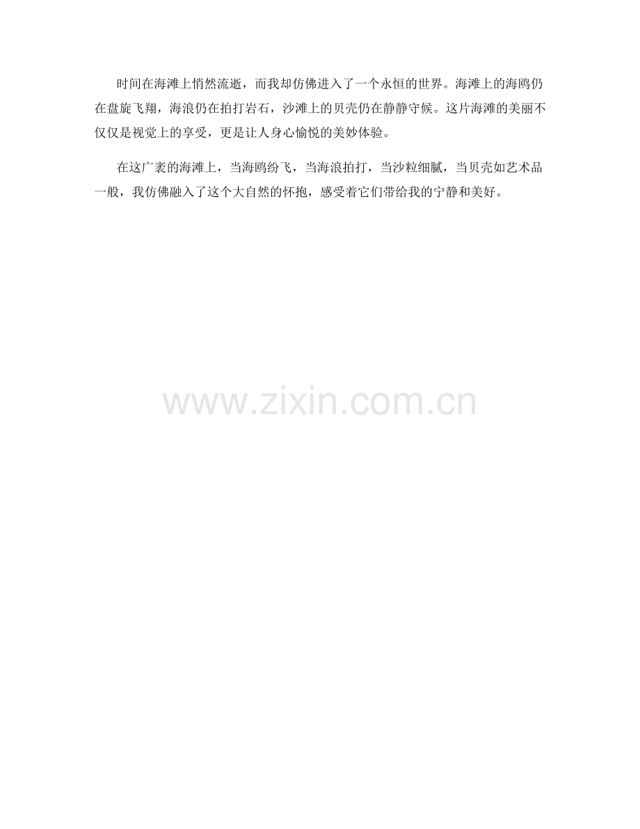 海鸥纷飞的广袤海滩.docx_第2页
