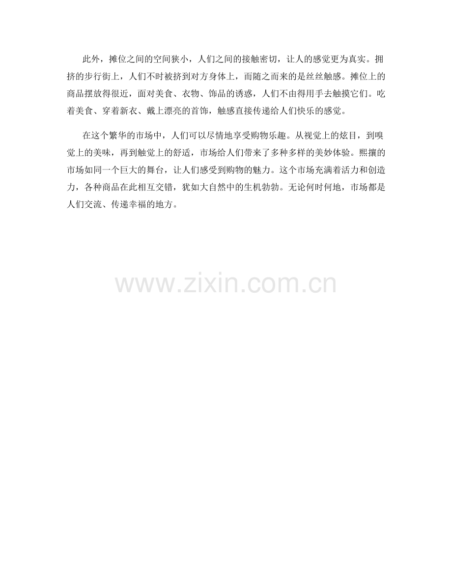 熙攘的繁华市场.docx_第2页