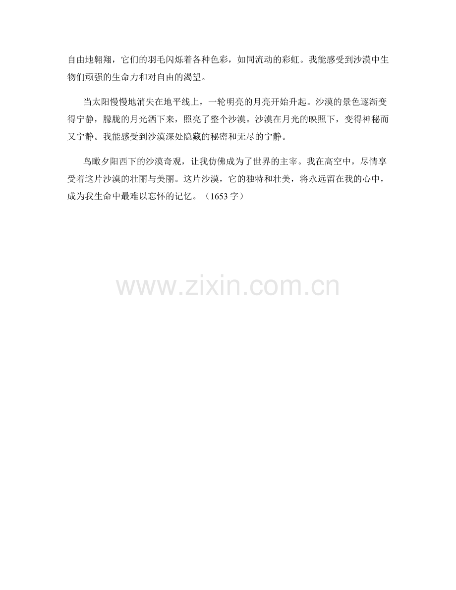 鸟瞰夕阳西下的沙漠奇观.docx_第2页
