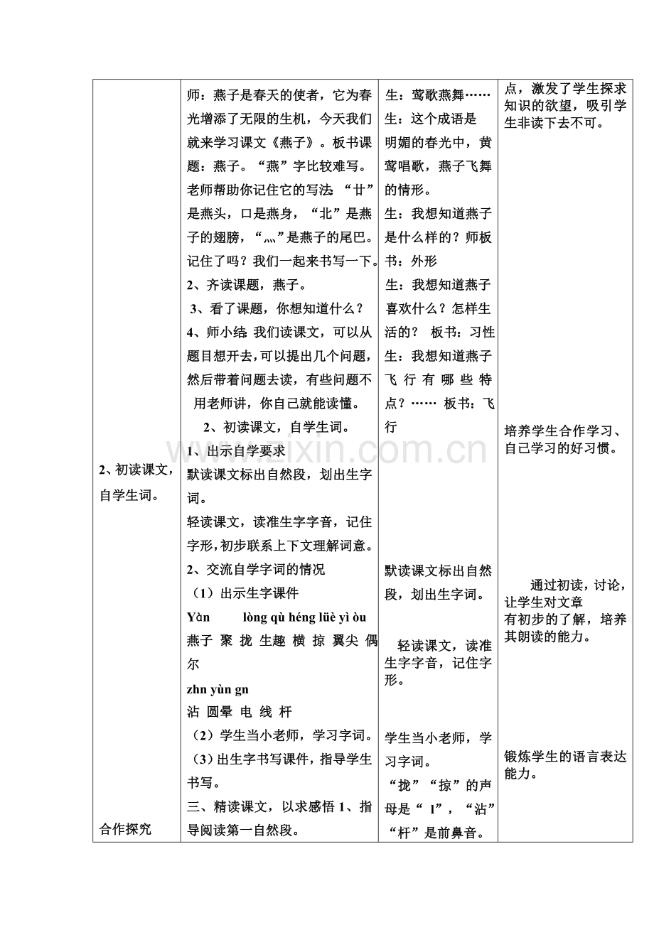 燕子教案佟晓飞.doc_第2页