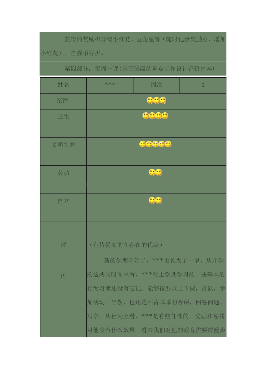 成长档案包含的内容.doc_第2页