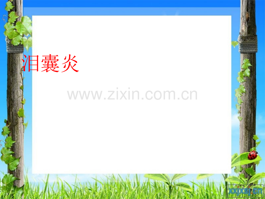 泪囊炎ppt课件.pptx_第1页