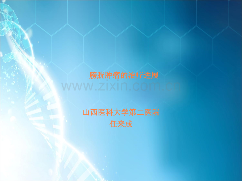 膀胱肿瘤的治疗进展要点ppt课件.ppt_第1页
