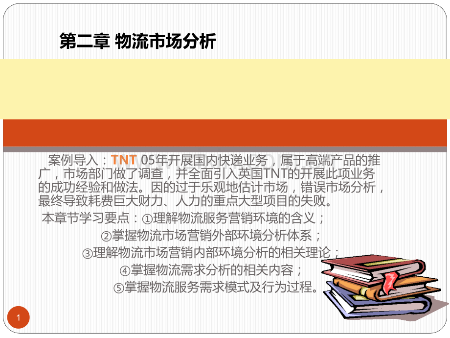 第二章-物流营销市场分析PPT课件.ppt_第1页