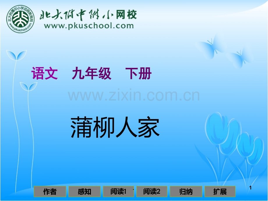 《蒲柳人家》PPT课件.ppt_第1页