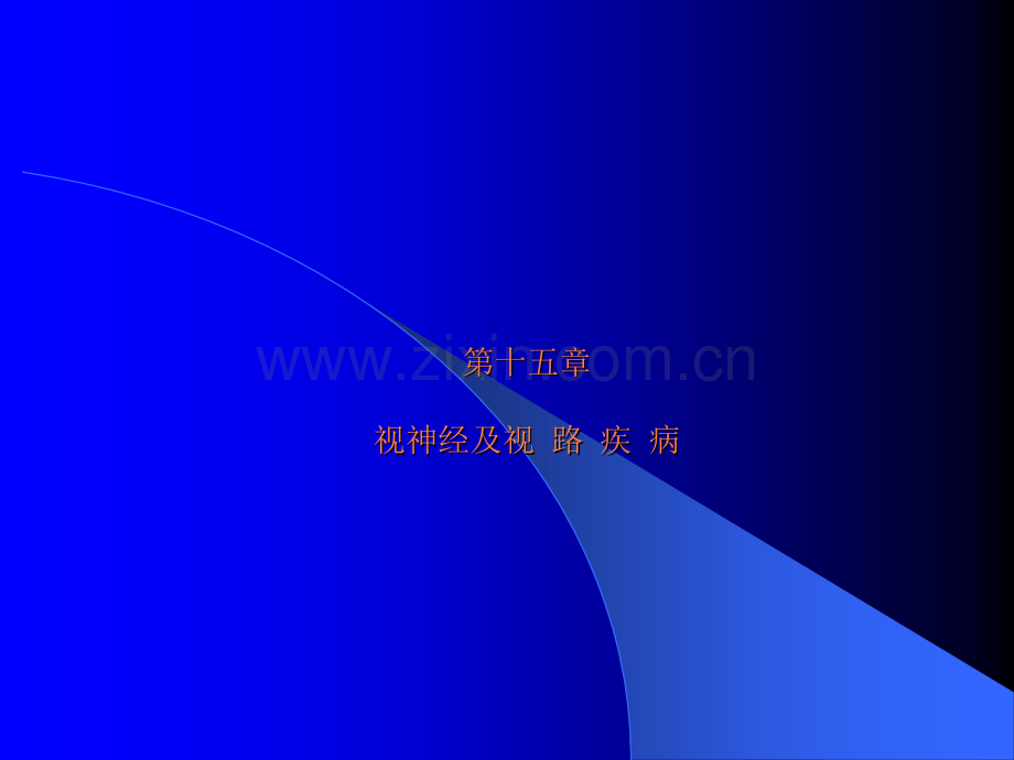 第十五章-视神经及视路疾病ppt课件.ppt_第1页