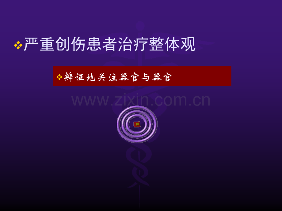 严重创伤患者治疗整体观.ppt_第1页
